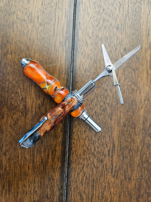 Mini Pocket Scissors in Alumilite