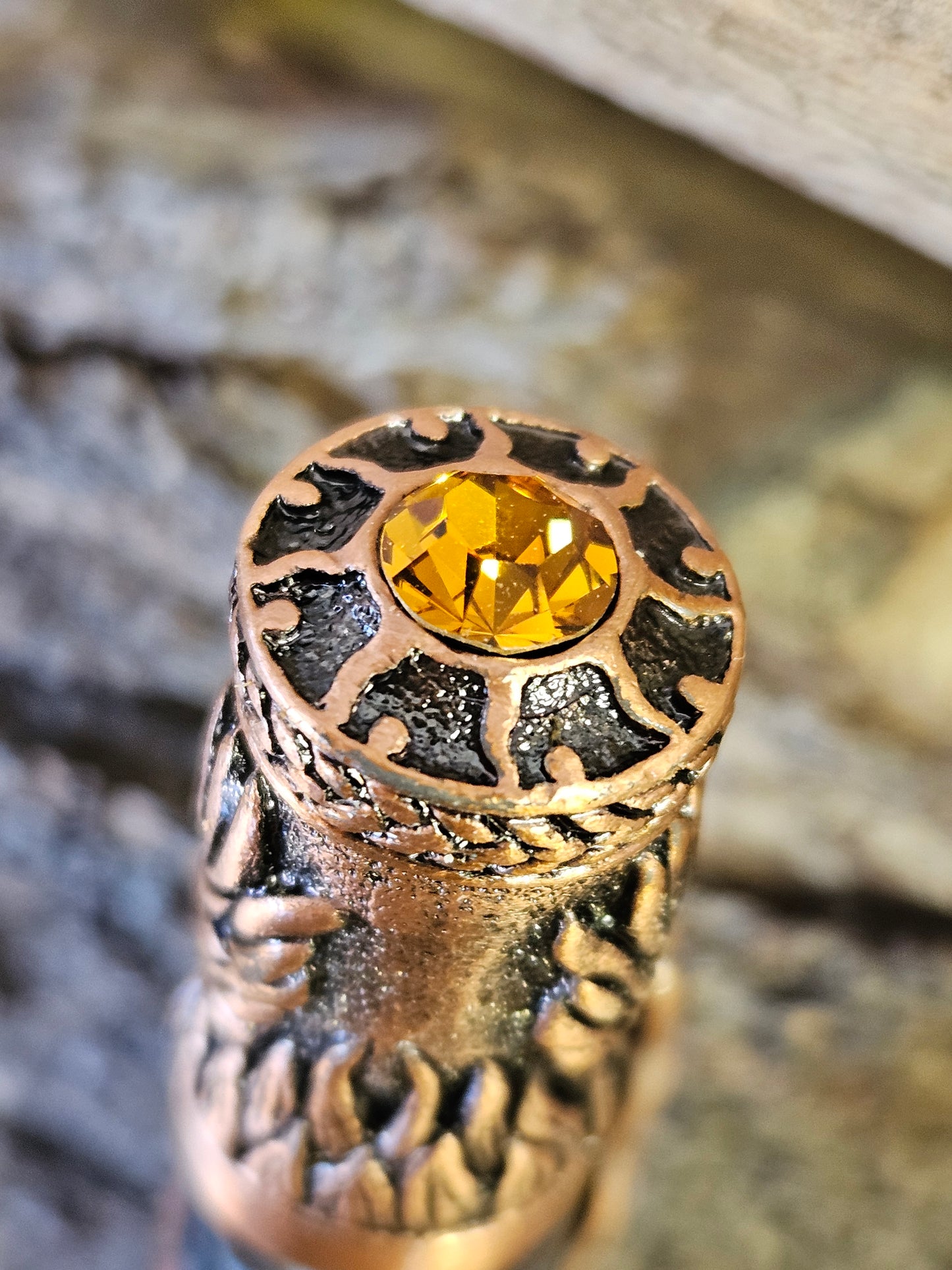 Phoenix Rising Pen in 'Fire' & Black Alumilite